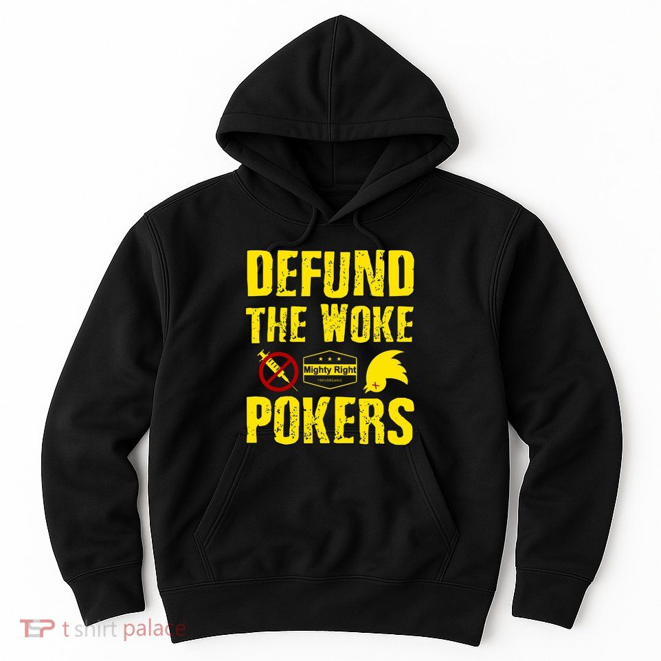 Defund Woke Pokers Hoodie
