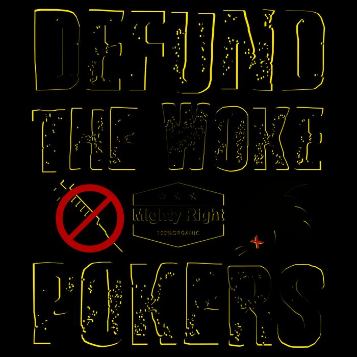 Defund Woke Pokers Mug