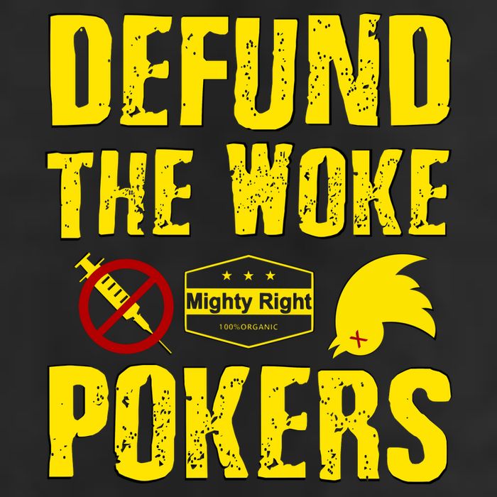 Defund Woke Pokers 25L Jumbo Tote