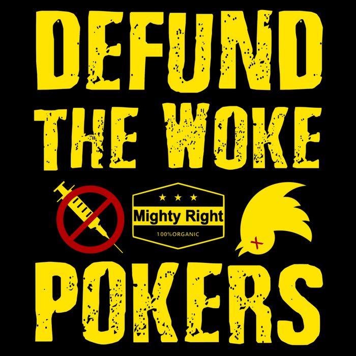 Defund Woke Pokers Toddler T-Shirt
