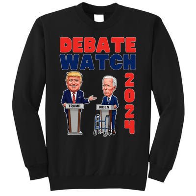 Debate Watch Party 2024 Trump Biden President Election Sweatshirt