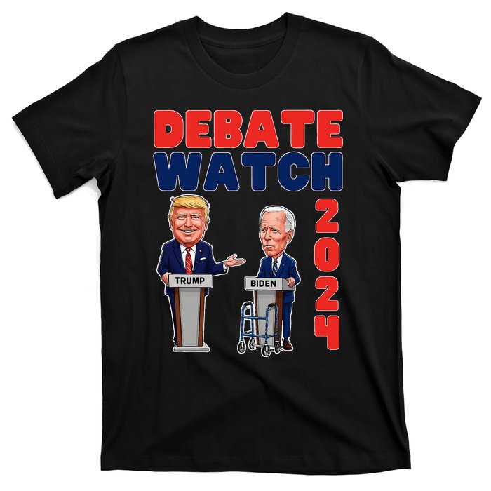 Debate Watch Party 2024 Trump Biden President Election T-Shirt