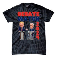 Debate Watch Party 2024 Trump Biden President Election Tie-Dye T-Shirt