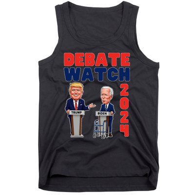 Debate Watch Party 2024 Trump Biden President Election Tank Top