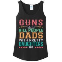 Dad With Pretty Daughters Ladies Essential Tank