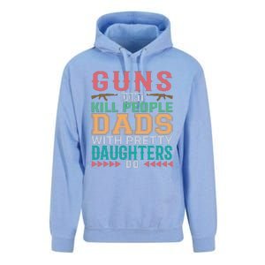 Dad With Pretty Daughters Unisex Surf Hoodie