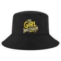 Detective Women Private Investigator Cool Comfort Performance Bucket Hat