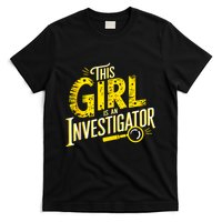 Detective Women Private Investigator T-Shirt