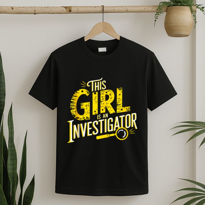 Detective Women Private Investigator T-Shirt