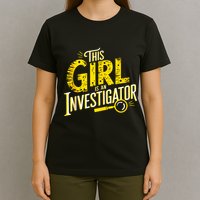 Detective Women Private Investigator T-Shirt