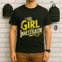 Detective Women Private Investigator T-Shirt