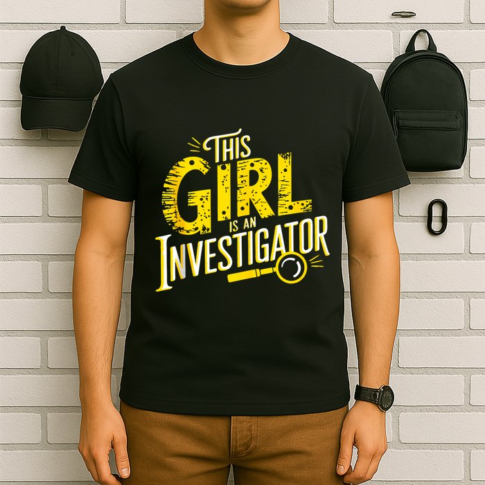 Detective Women Private Investigator T-Shirt