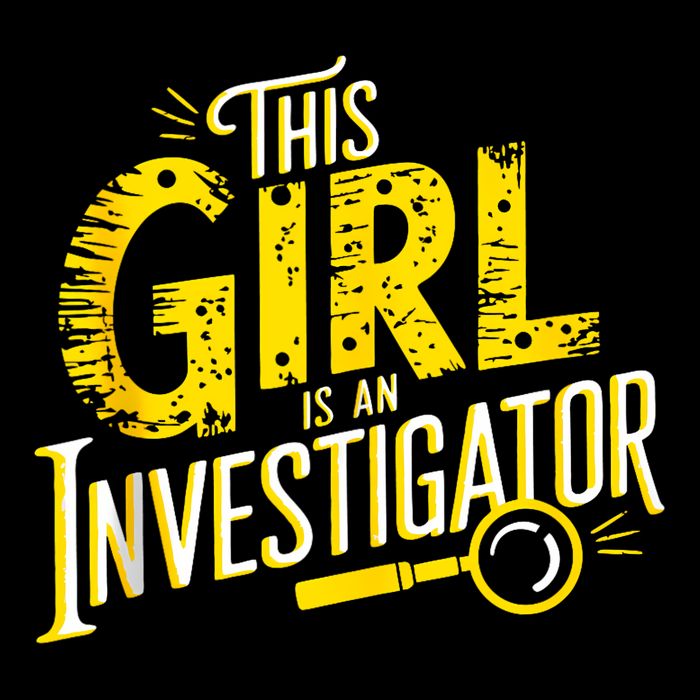 Detective Women Private Investigator T-Shirt