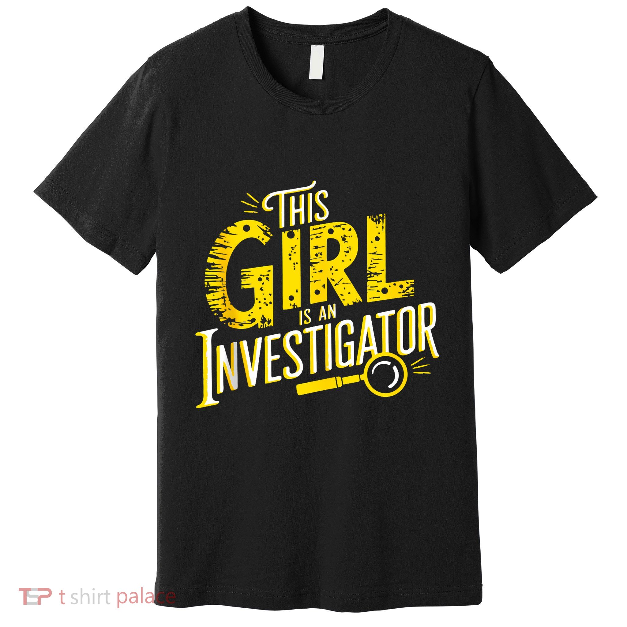 Detective Women Private Investigator Premium T-Shirt