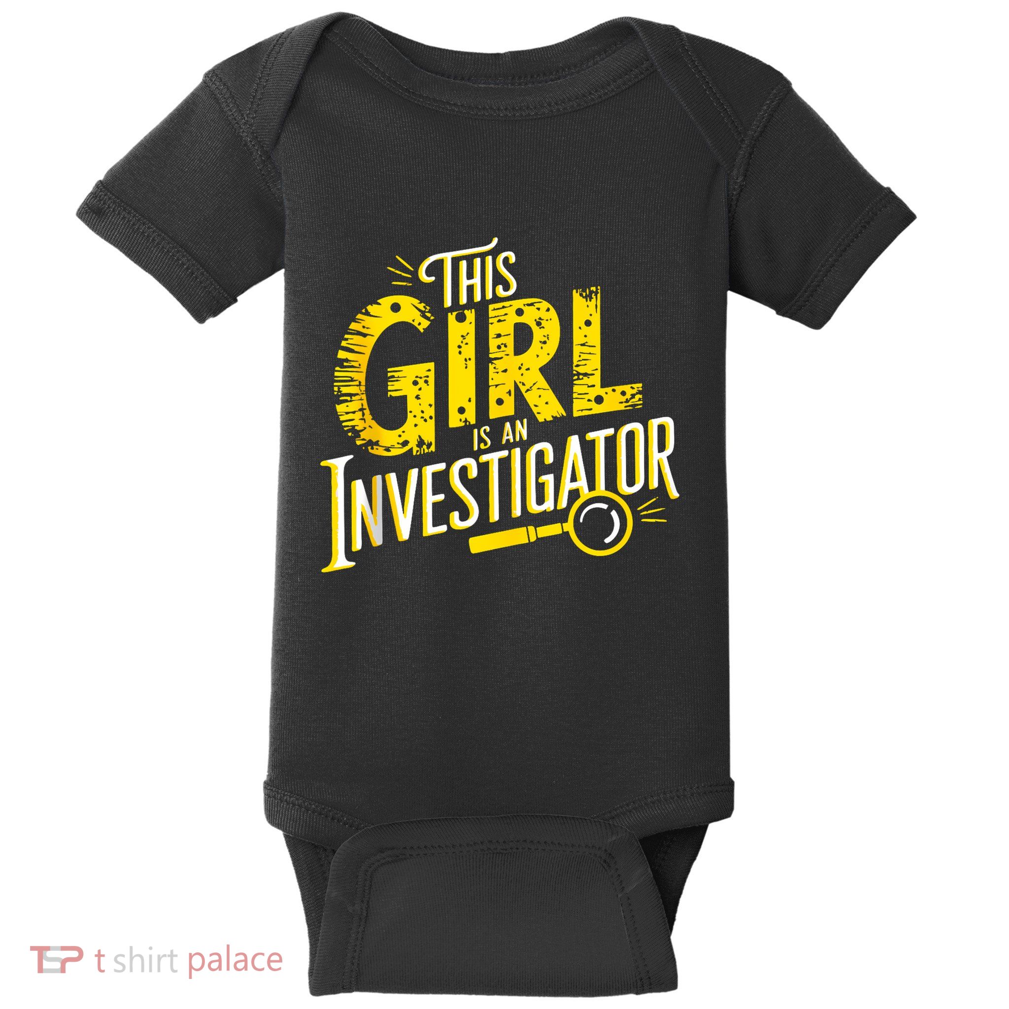 Detective Women Private Investigator Baby Bodysuit