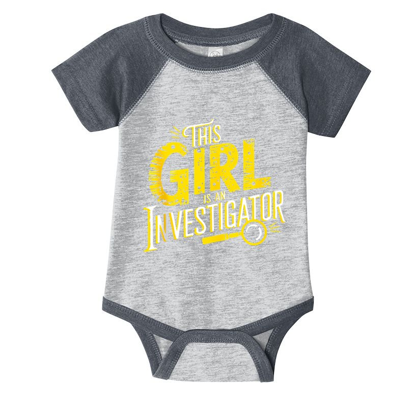 Detective Women Private Investigator Infant Baby Jersey Bodysuit