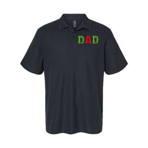 Dad Watermelon Pattern Birthday Summer Fruit Softstyle Adult Sport Polo