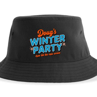 DougS Winter Party February 15th At 4pm Until The Cops Come Sustainable Bucket Hat