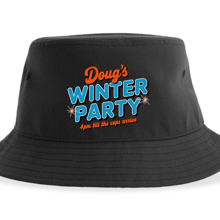 DougS Winter Party February 15th At 4pm Until The Cops Come Sustainable Bucket Hat