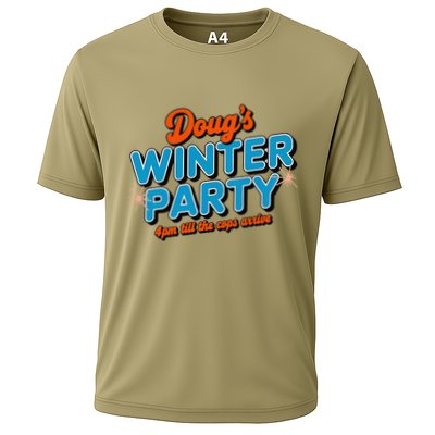 DougS Winter Party February 15th At 4pm Until The Cops Come Performance Shirt