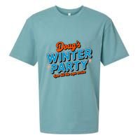 DougS Winter Party February 15th At 4pm Until The Cops Come Sueded Cloud Jersey T-Shirt