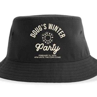 Dougs Winter Party February Sustainable Bucket Hat