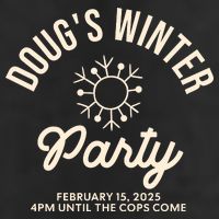 Dougs Winter Party February Adult Drive Performance Visor