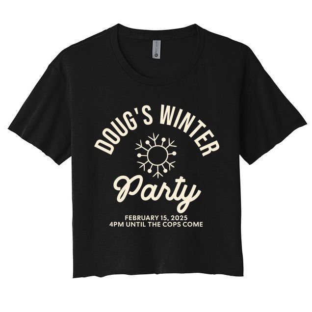 Dougs Winter Party February Crop Top