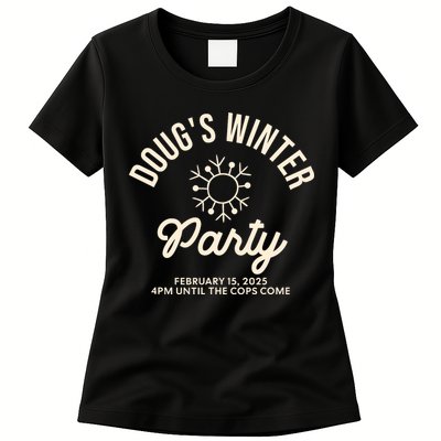 Dougs Winter Party February Womens T-Shirt