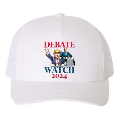 Debate Watch Party 2024 Trump Biden President Yupoong Adult 5-Panel Trucker Hat