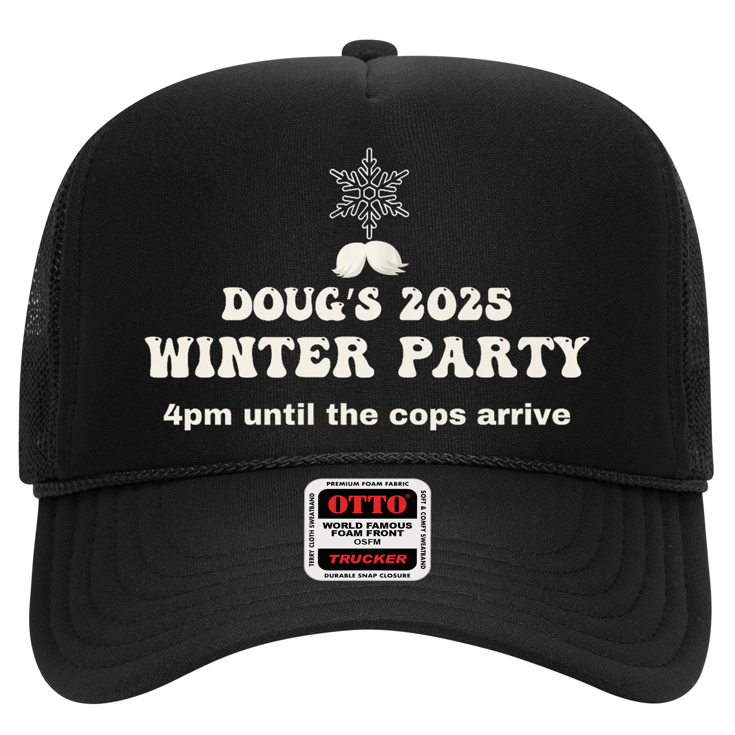 DougS Winter Party February 2025 Just Bring A Smile Hat