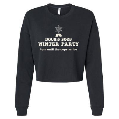 DougS Winter Party February 2025 Just Bring A Smile Cropped Pullover Crew