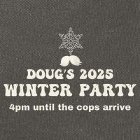 DougS Winter Party February 2025 Just Bring A Smile Cotton Canvas Backpack