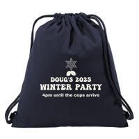 DougS Winter Party February 2025 Just Bring A Smile Drawstring Bag