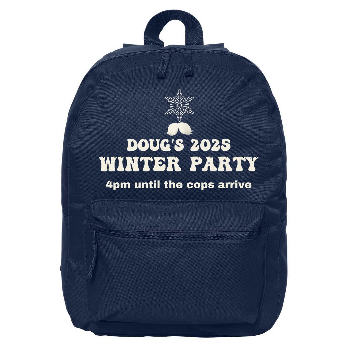 DougS Winter Party February 2025 Just Bring A Smile 16 in Basic Backpack