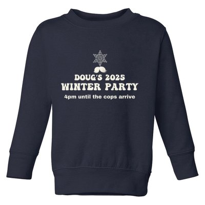 DougS Winter Party February 2025 Just Bring A Smile Toddler Sweatshirt