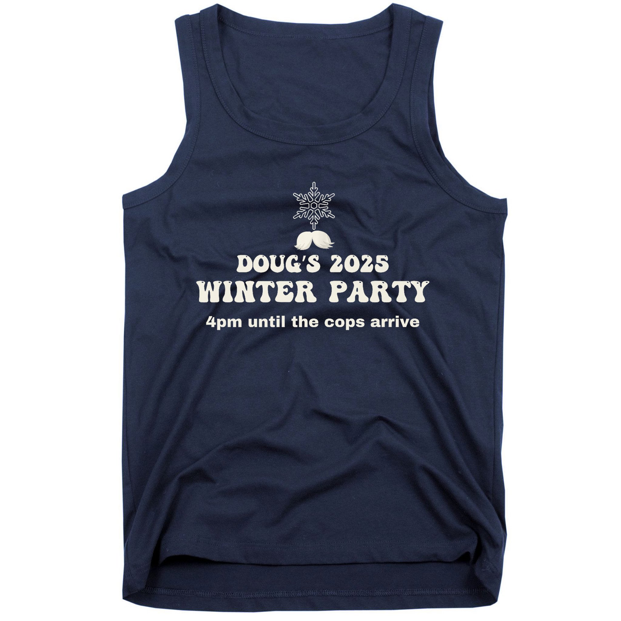 DougS Winter Party February 2025 Just Bring A Smile Tank Top
