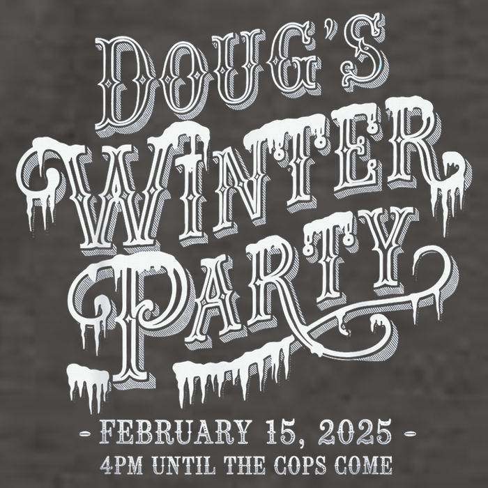 Dougs Winter Party 15 February Invite Dougs Winter Party Vector Backpack