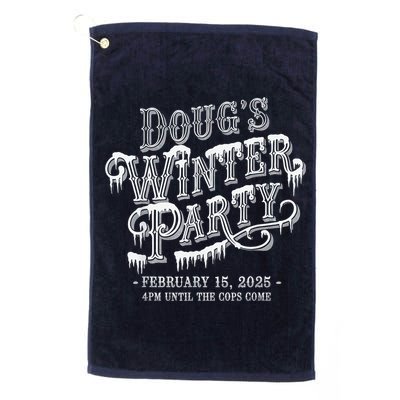 Dougs Winter Party 15 February Invite Dougs Winter Party Golf Towel
