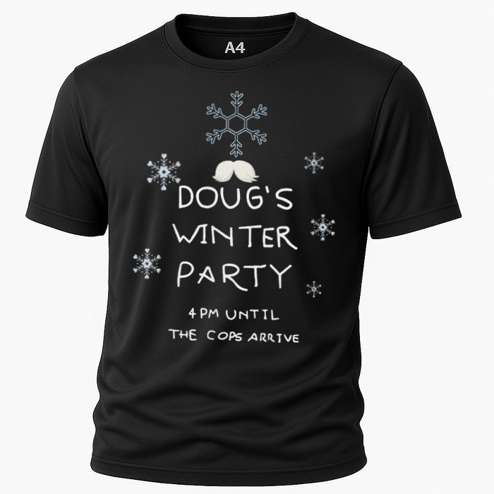 DougS Winter Party February 15 2025 Cooling Performance Crew T-Shirt