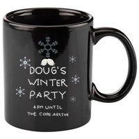 DougS Winter Party February 15 2025 11oz C Handle Ceramic Mug