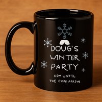 DougS Winter Party February 15 2025 11oz C Handle Ceramic Mug
