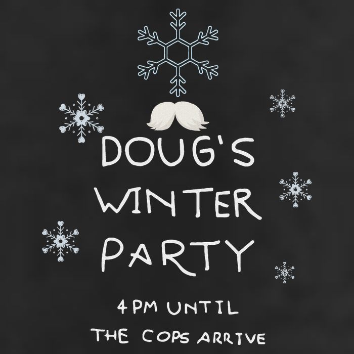 DougS Winter Party February 15 2025 11oz C Handle Ceramic Mug