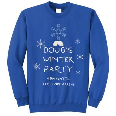 DougS Winter Party February 15 2025 Tall Sweatshirt