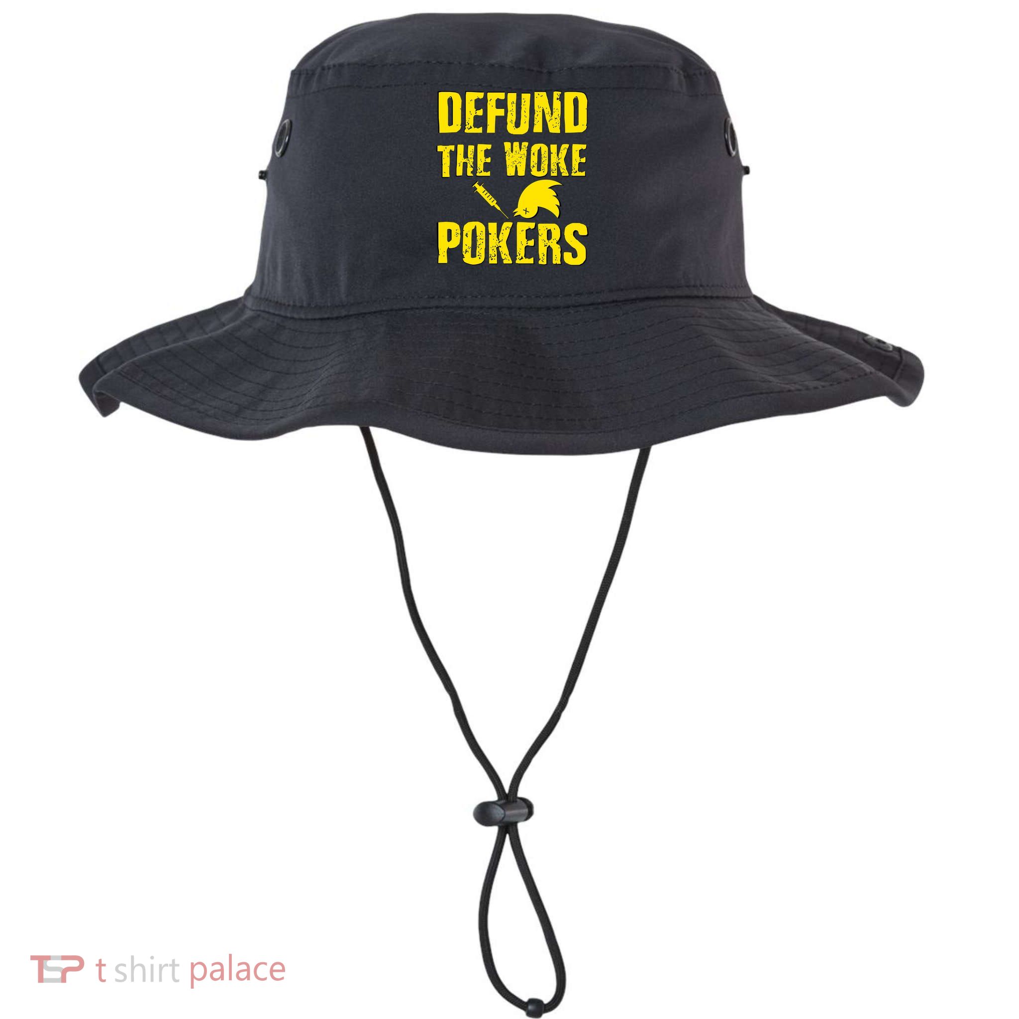 Defund Woke Pokers Bucket Hat