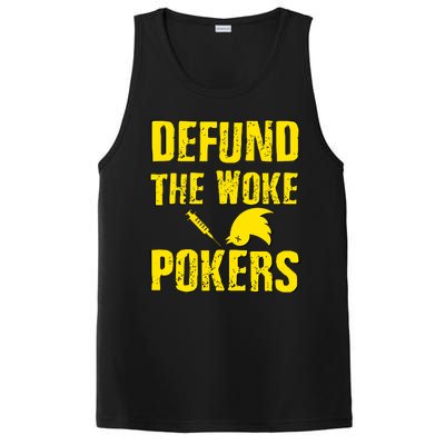 Defund Woke Pokers PosiCharge Competitor Tank