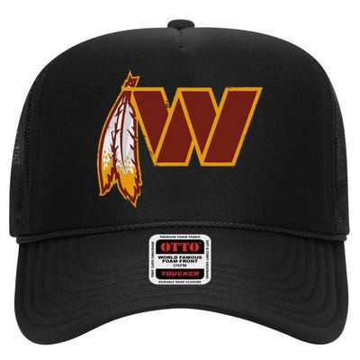 Dan W Quinn High Crown Mesh Back Trucker Hat