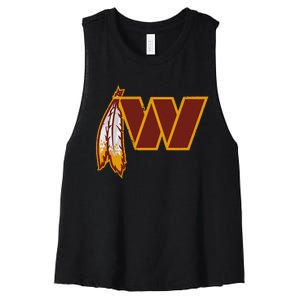 Dan W Quinn Women's Racerback Cropped Tank