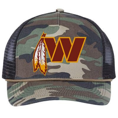 Dan W Quinn Retro Rope Trucker Hat Cap