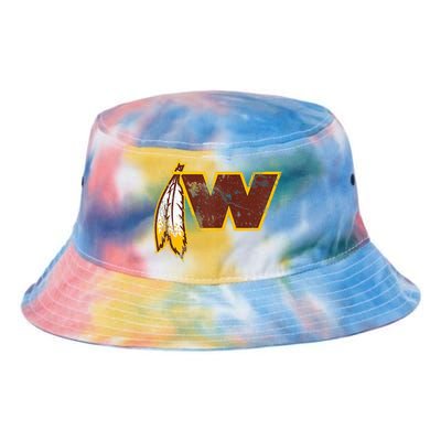 Dan W Quinn Funny W Design Tie Dye Newport Bucket Hat